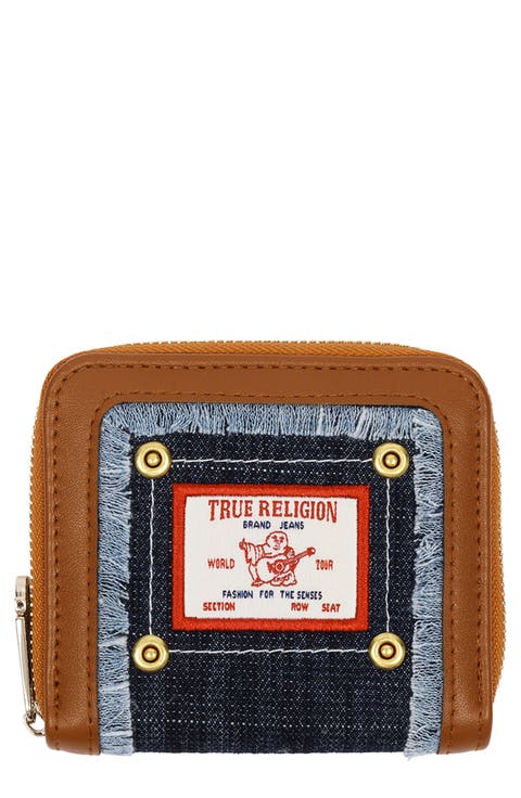 Small Frayed Edge Wallet