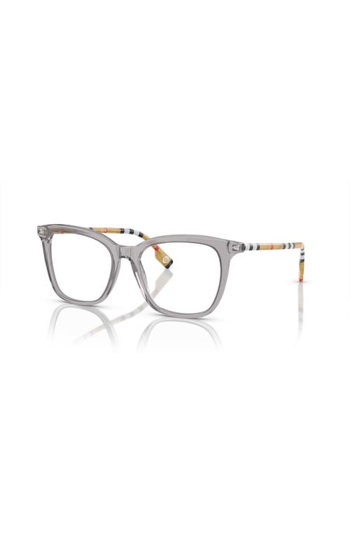 Burberry 52mm Square Optical Glasses In Gray