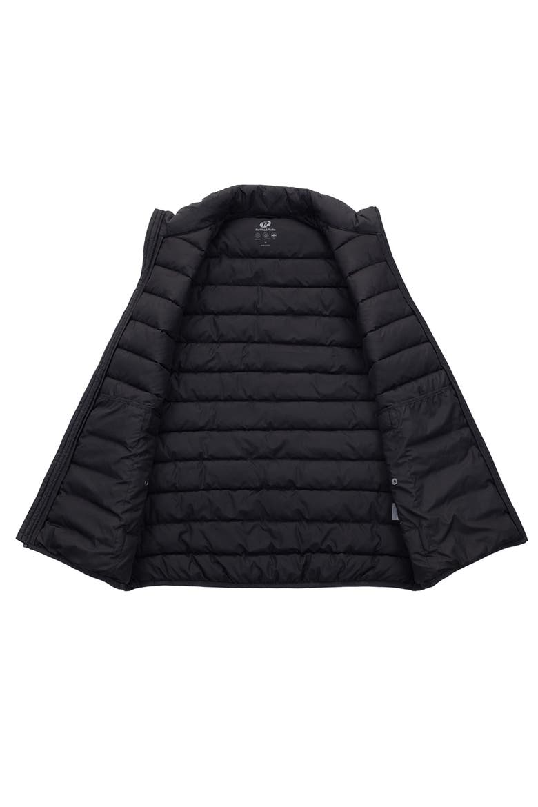 Lightweight Puffer Vest, Alternate, color, Black