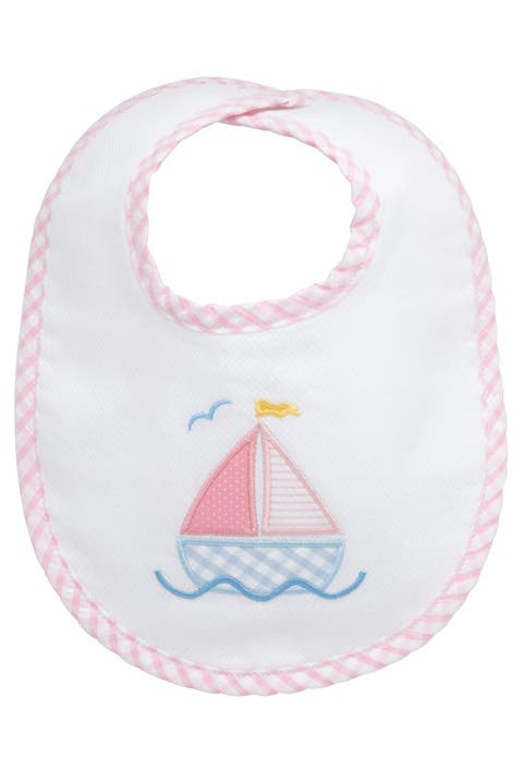 Pretty in Pink Applique Basic Bib