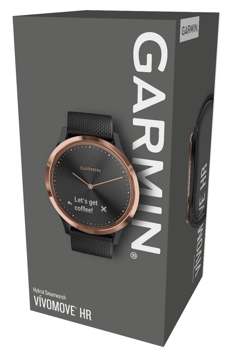 Garmin Vivomove HR Sport Hybrid Smart Watch, 43mm, Alternate, color,