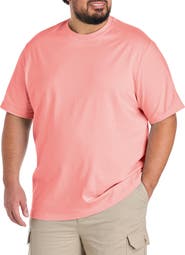 Harbor Bay by DXL Big & Tall Moisture-Wicking Jersey T-Shirt