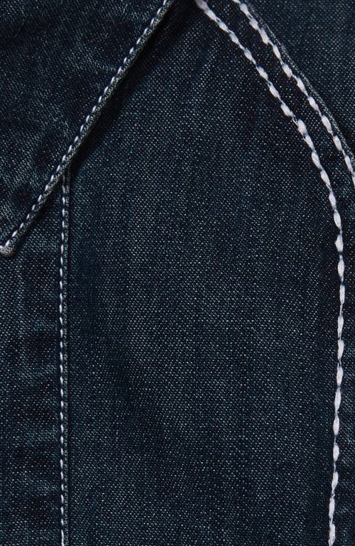 REISS REISS KIDS' LONG SLEEVE DENIM SHIRTDRESS