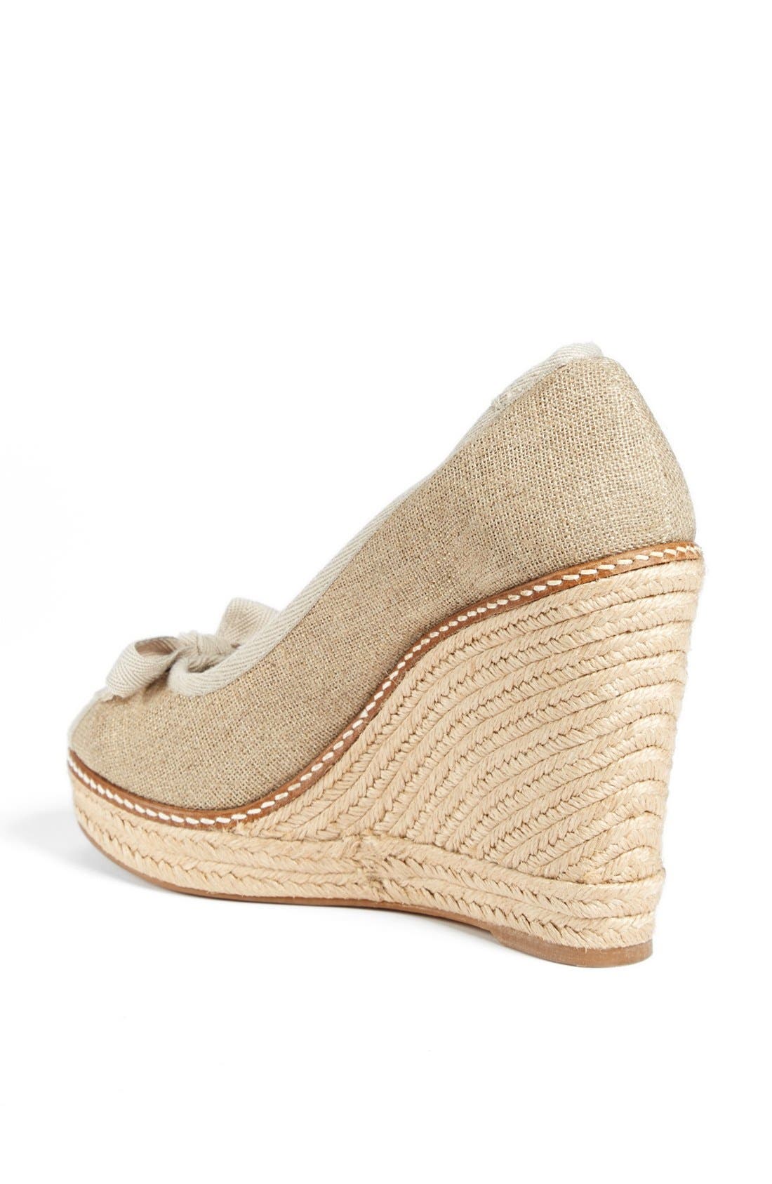 Tory Burch 'Jackie' Espadrille Wedge, Alternate, color, 