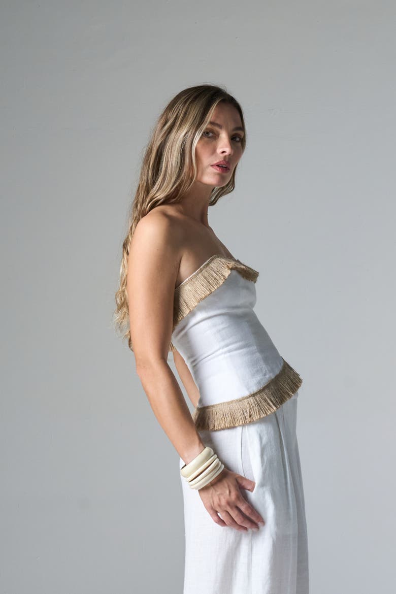 Morgan Top, Alternate, color, White