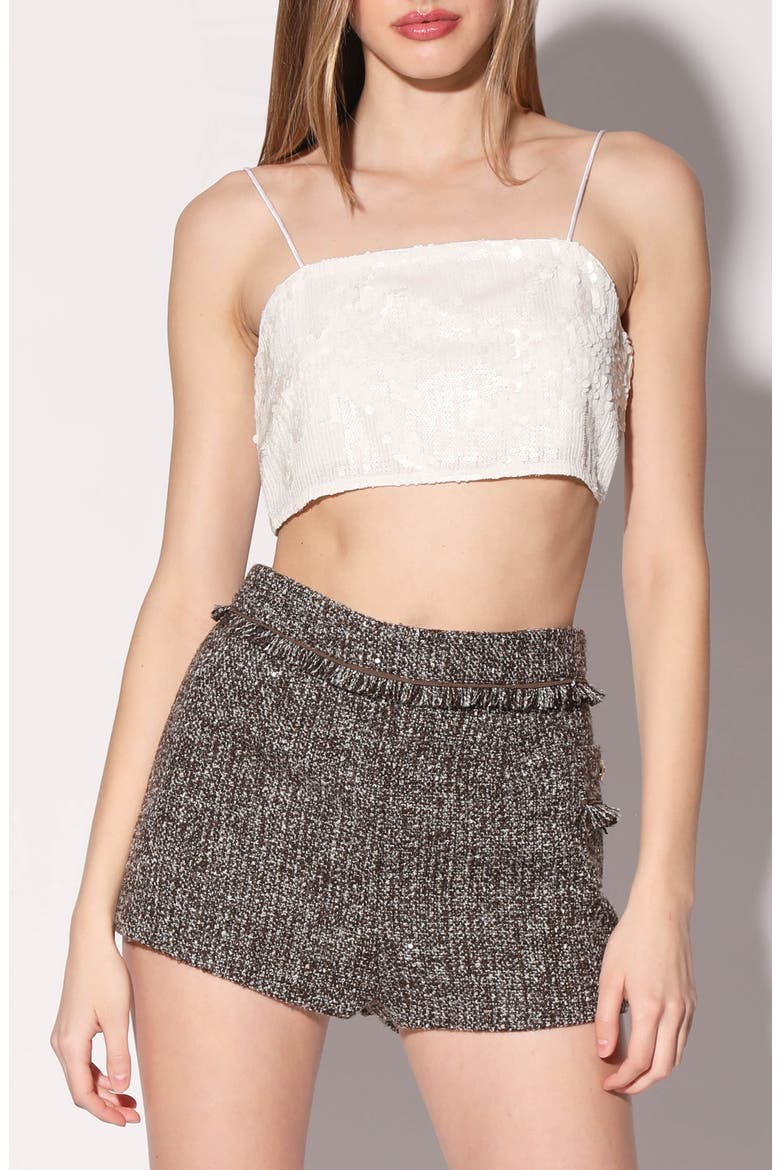 Audriene Sequin Top, Main, color, VANILLA CLOUD SEQUIN