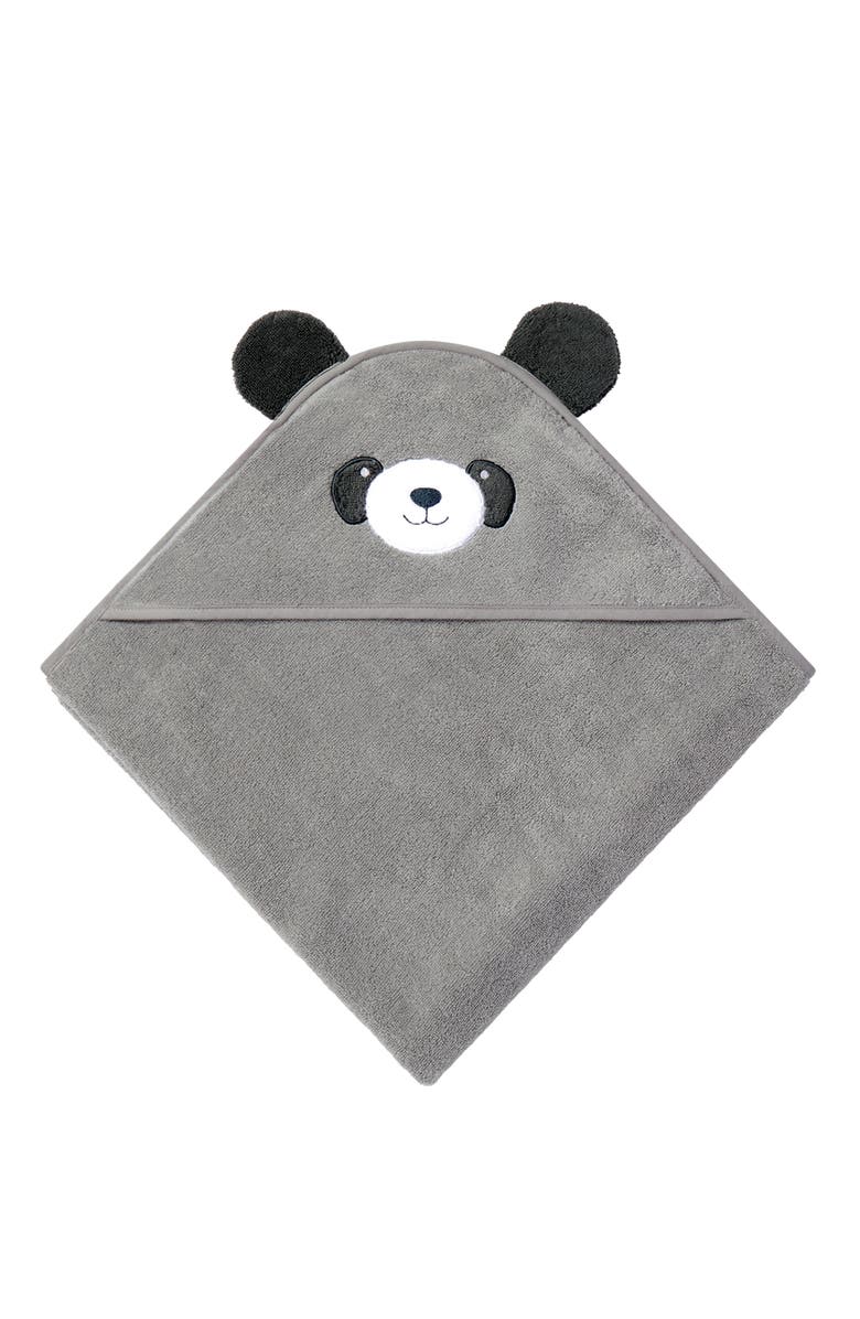 MORI Hooded Baby Towel, Alternate, color, Gray