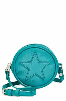 Kids' Star Detail Round Shoulder Bag