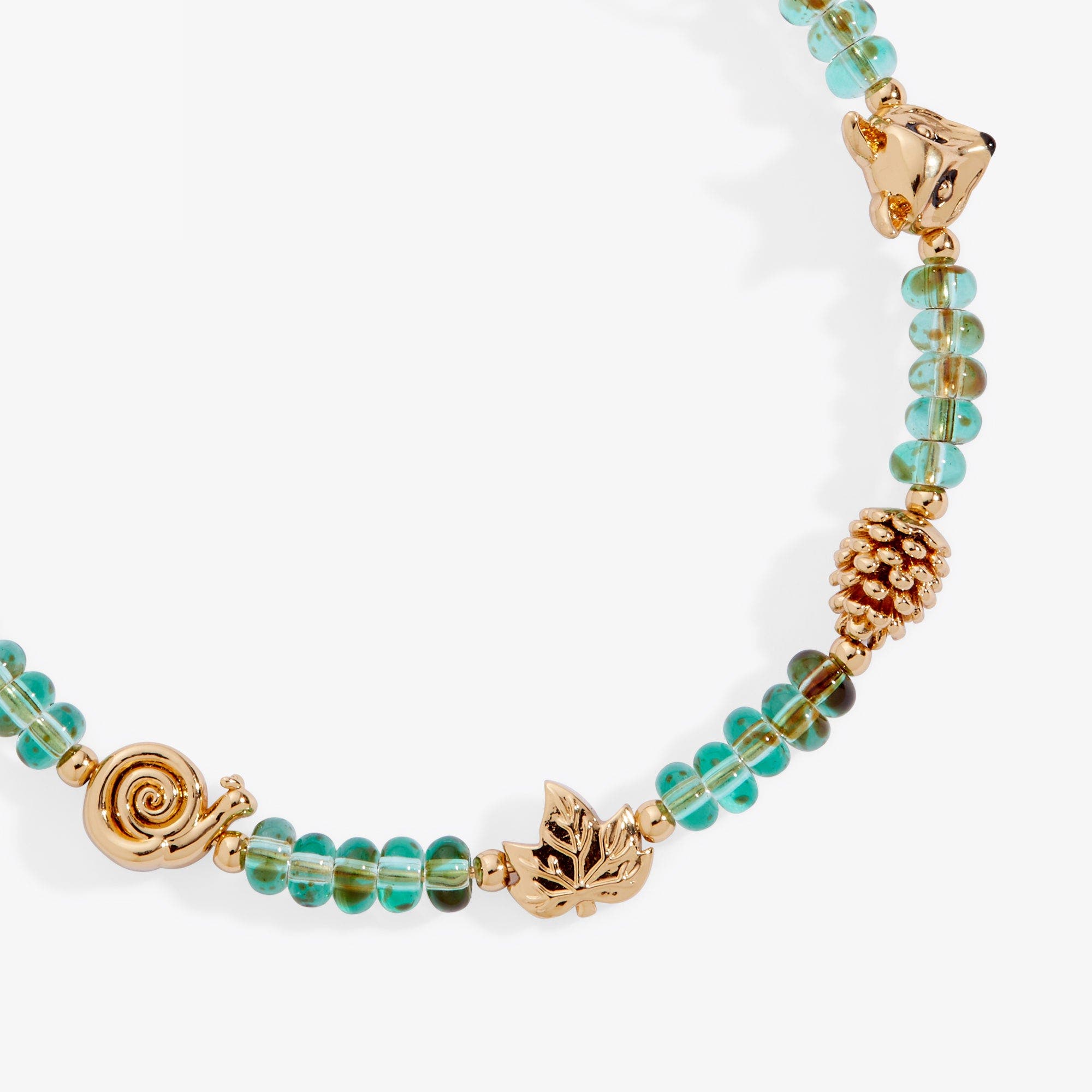 Alex and Ani Woodland Green Glass Beaded Bangle (Women) | Nordstrom