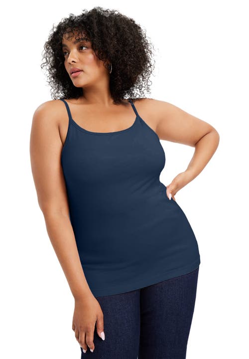 June + Vie One+only Bra Cami In Blue