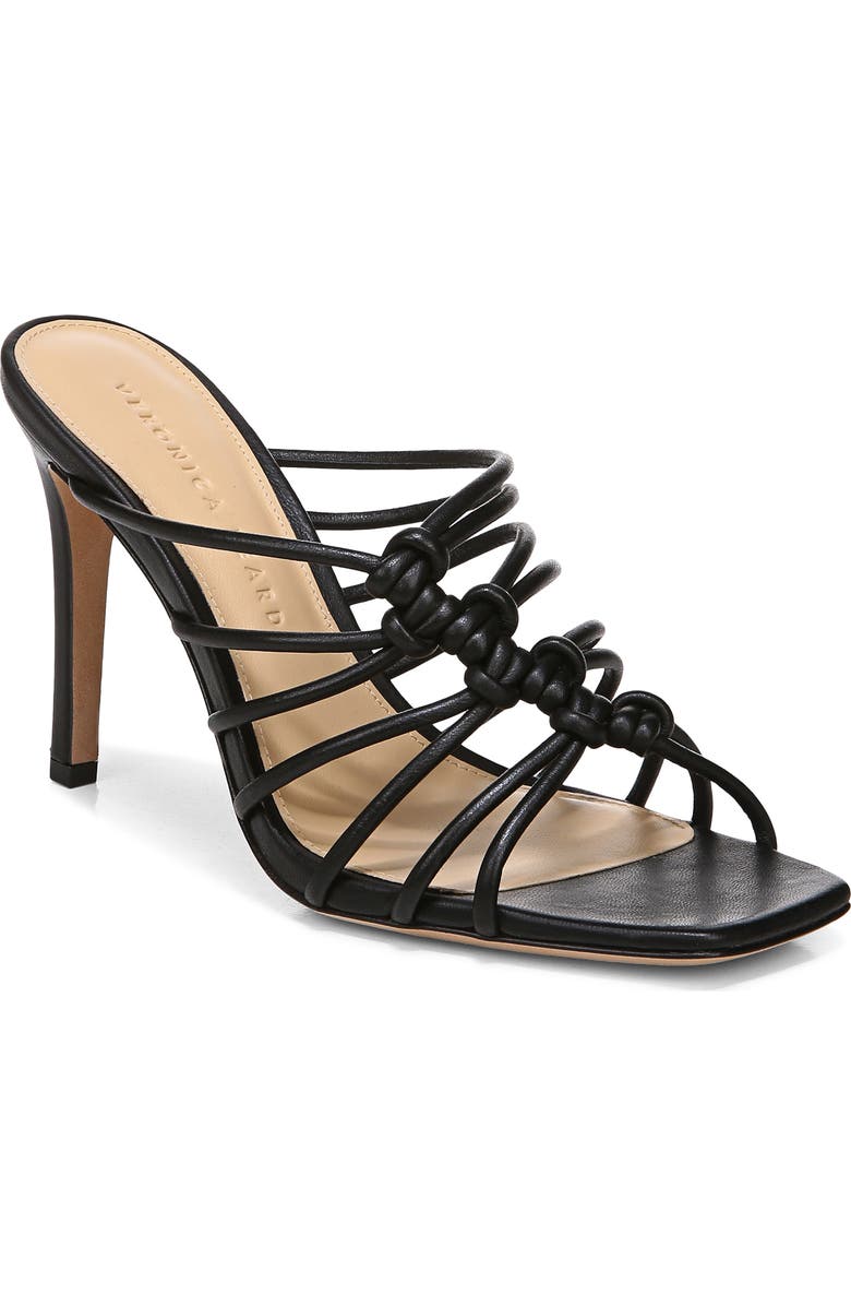 Veronica Beard Avita Leather Strappy Sandal, Main, color,