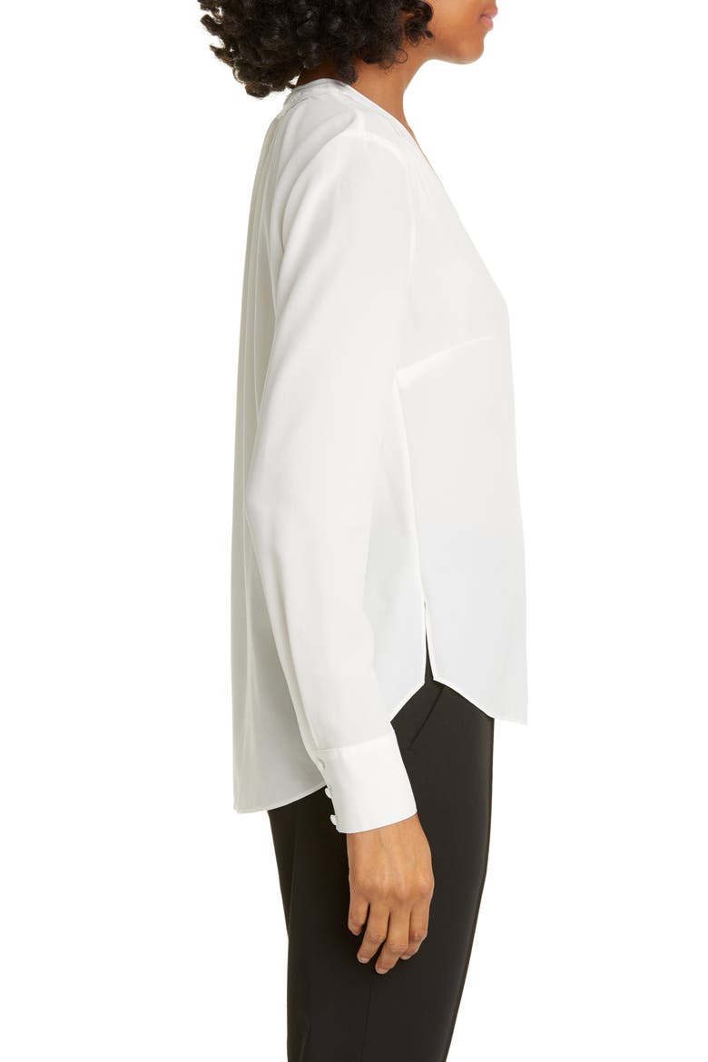 Marella Silk Blouse, Alternate, color, IVORY