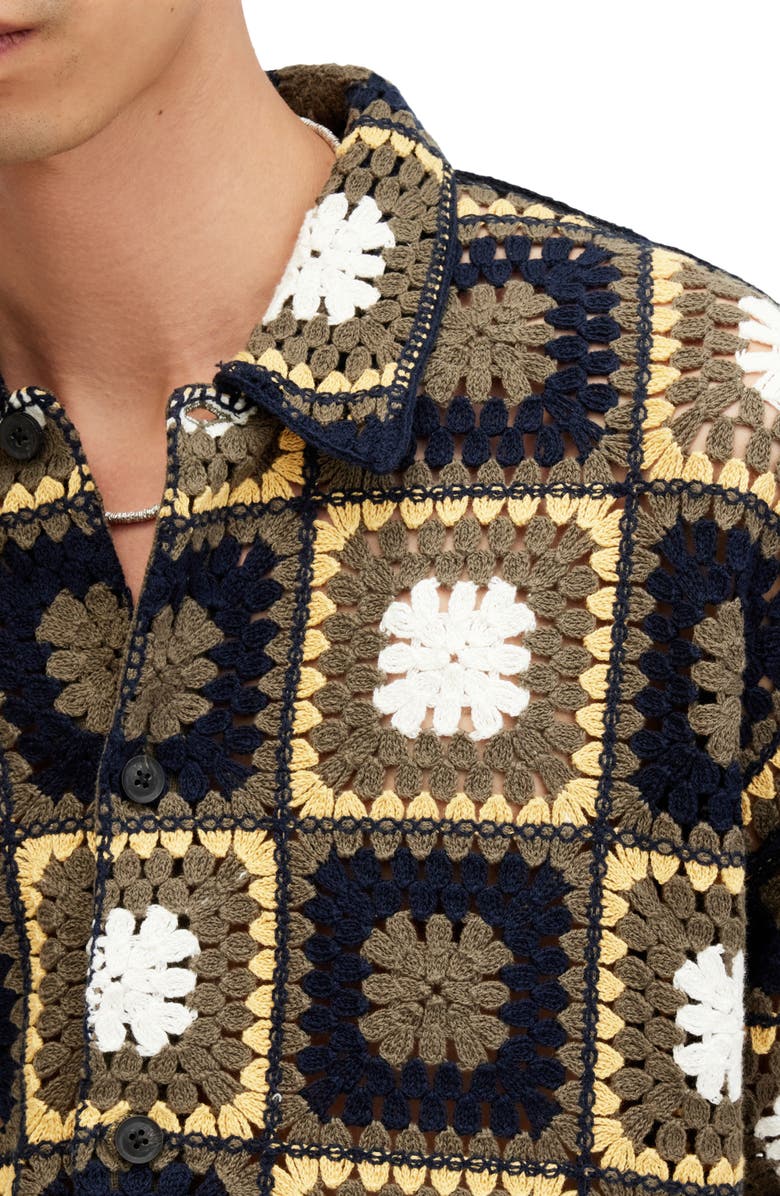 AllSaints Mandon Cardigan, Alternate, color, 