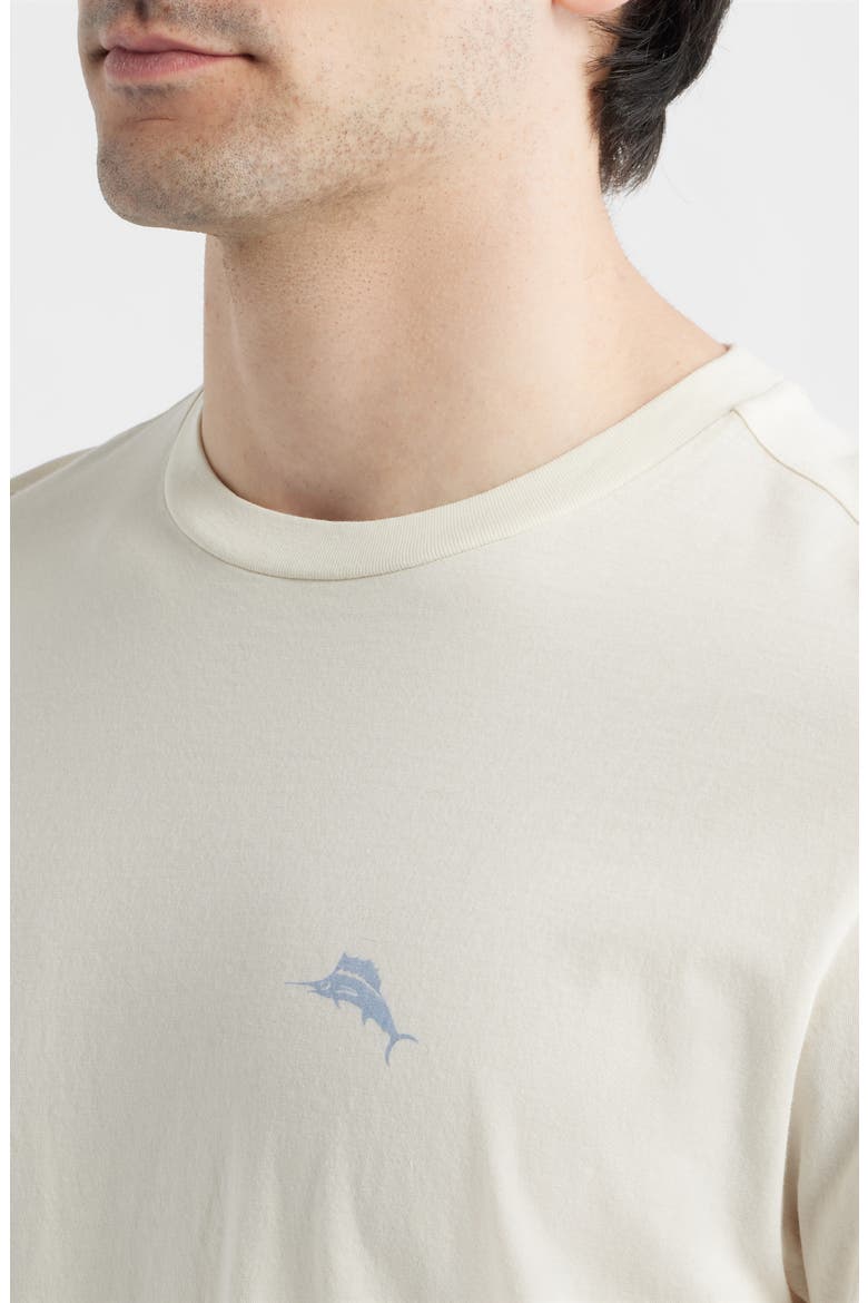 Sardina Soirée Cotton Graphic T-Shirt, Alternate, color, VANILLA ICE