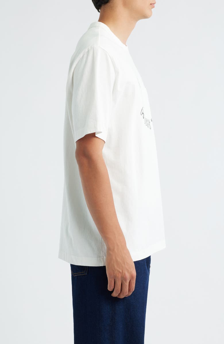 PS Paul Smith Happy Print Cotton Graphic T-Shirt, Alternate, color, Off White