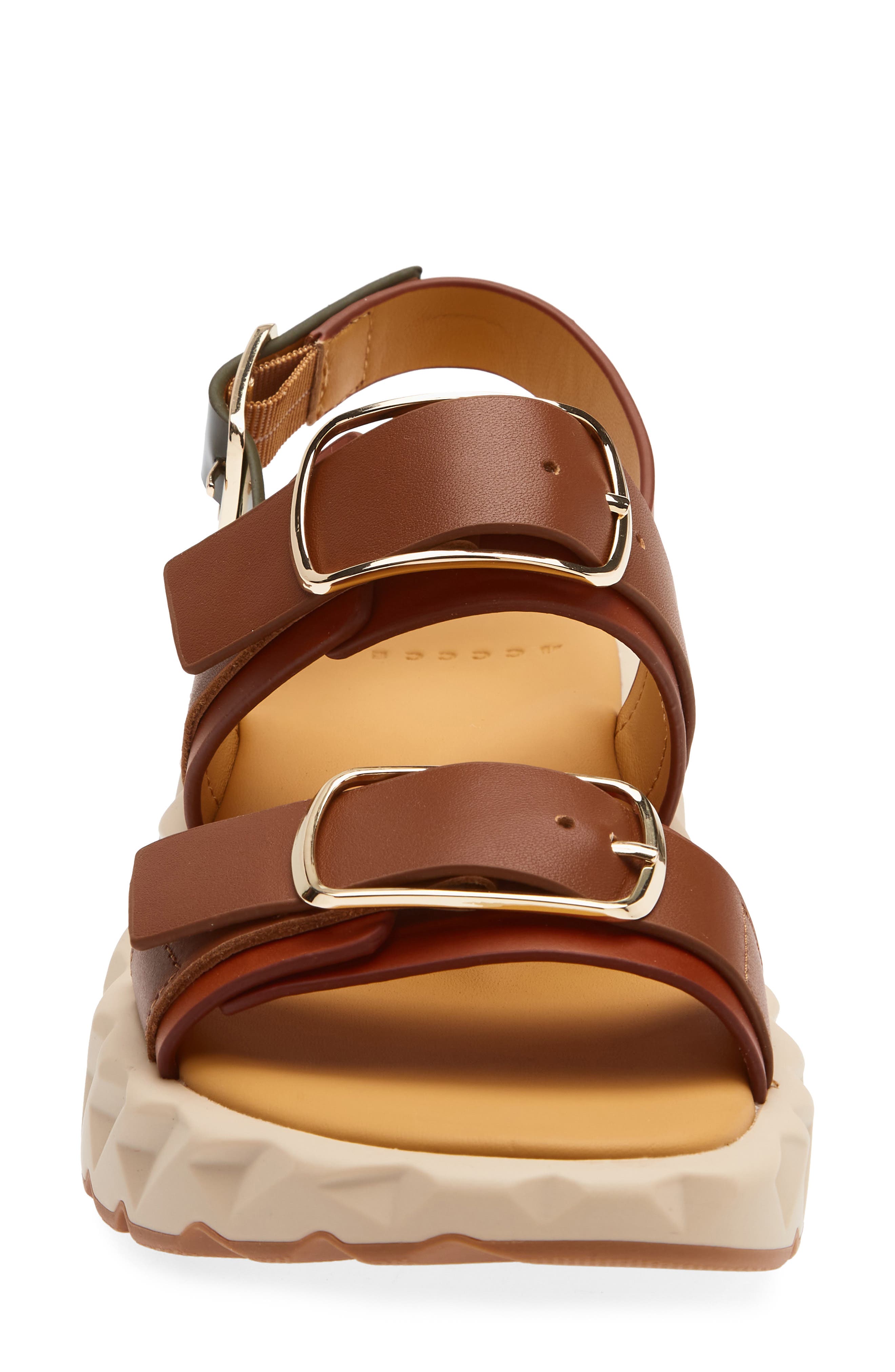 4CCCCEES Jabara Slingback Platform Sandal, Alternate, color, Brown