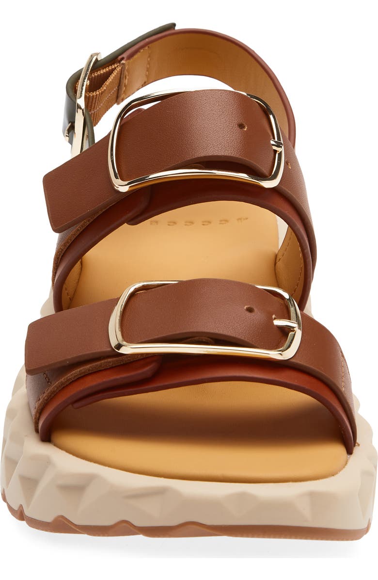 4CCCCEES Jabara Slingback Platform Sandal, Alternate, color, Brown