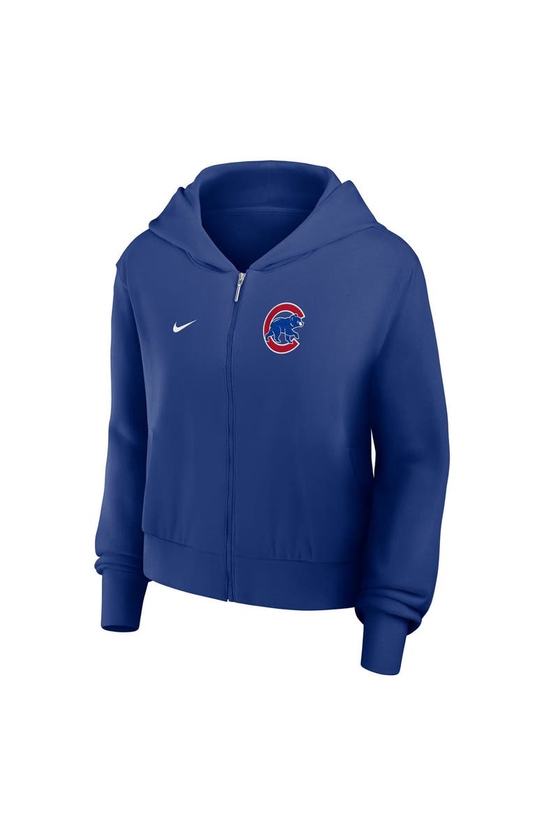 Nike Women's Nike Royal Chicago Cubs Lightweight Full-Zip Hoodie, Alternate, color, Royal