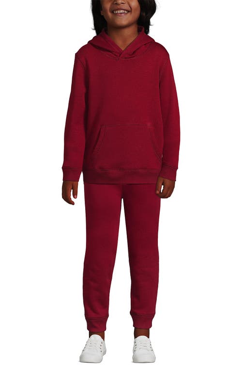 Lands' End School Uniform Kids Jogger Sweatpants In Garnet