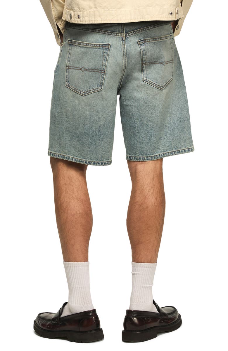 Lucky Brand Loose Fit 5-Pocket Denim Shorts, Alternate, color, Comet Tail