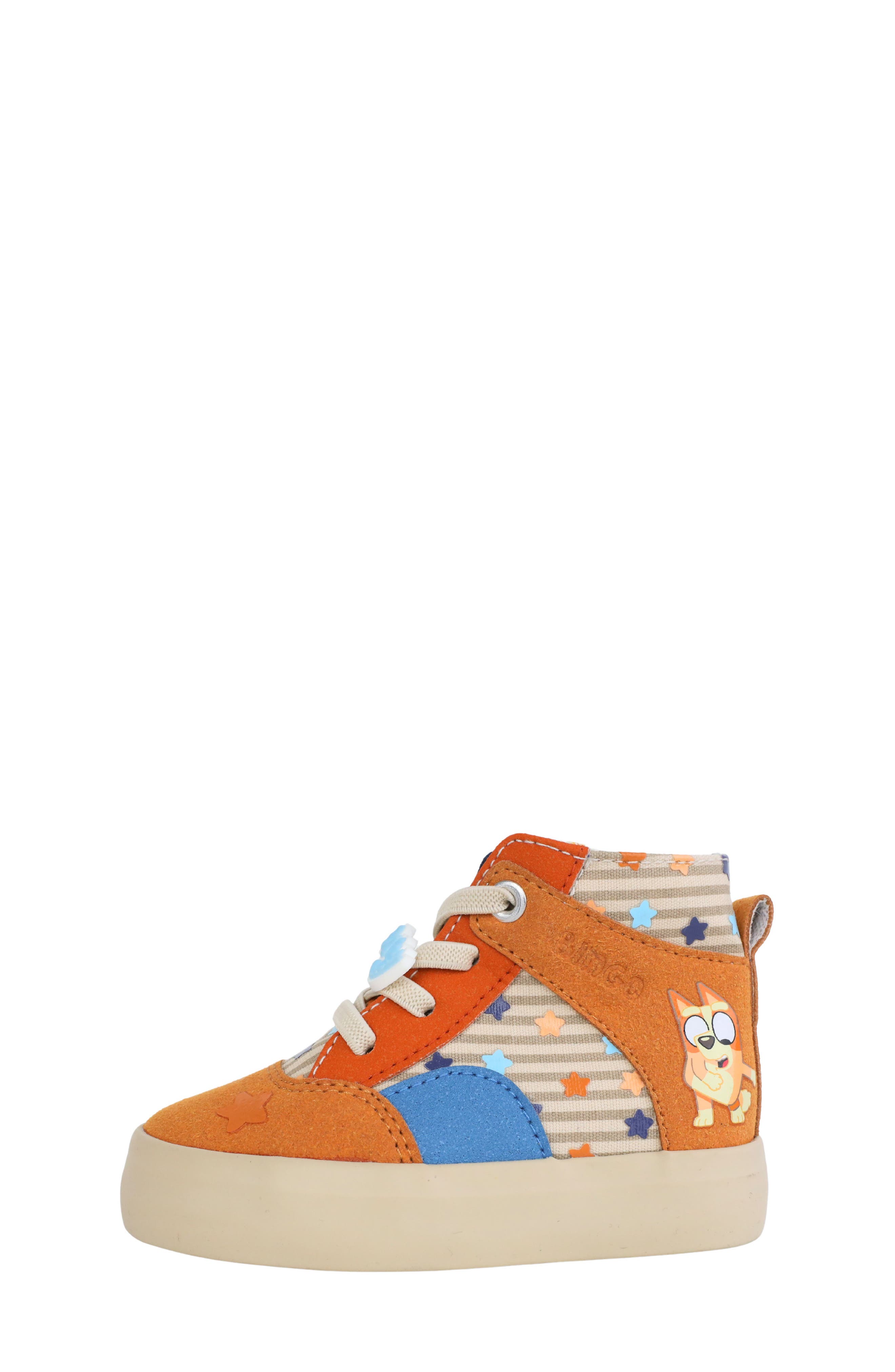 Ground Up Kids' Colorblock Bluey High Top Sneaker, Alternate, color, 