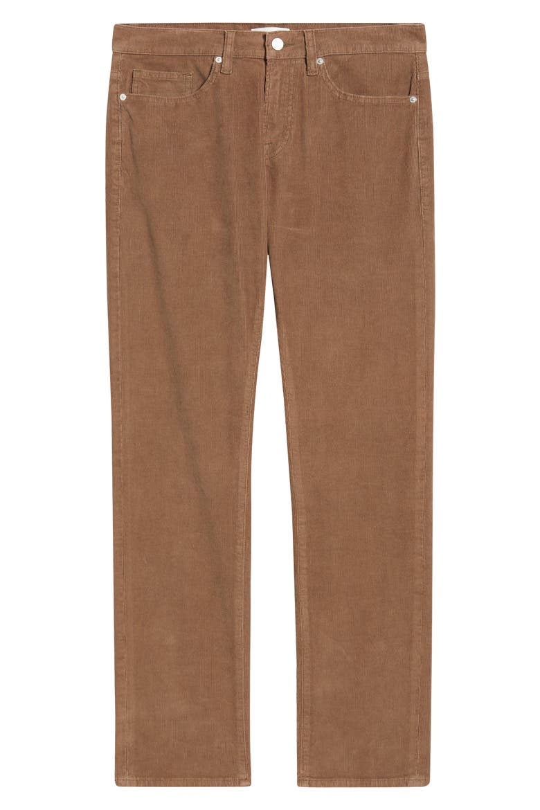 L'Homme Corduroy Slim Jeans, Alternate, color, DARK TAUPE
