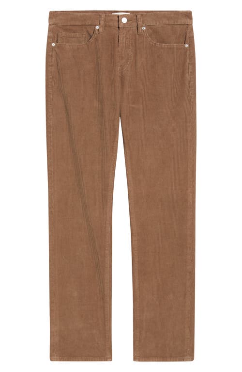 Frame L'homme Corduroy Slim Jeans In Brown