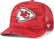'47 Men's '47 Red Kansas City Chiefs Fiji Trucker Adjustable Hat