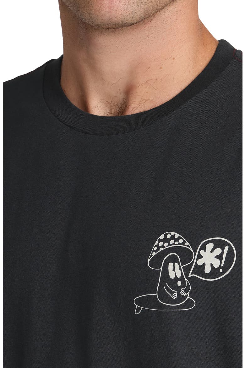 Bryce Bloom Graphic T-Shirt, Alternate, color, PIRATE BLACK