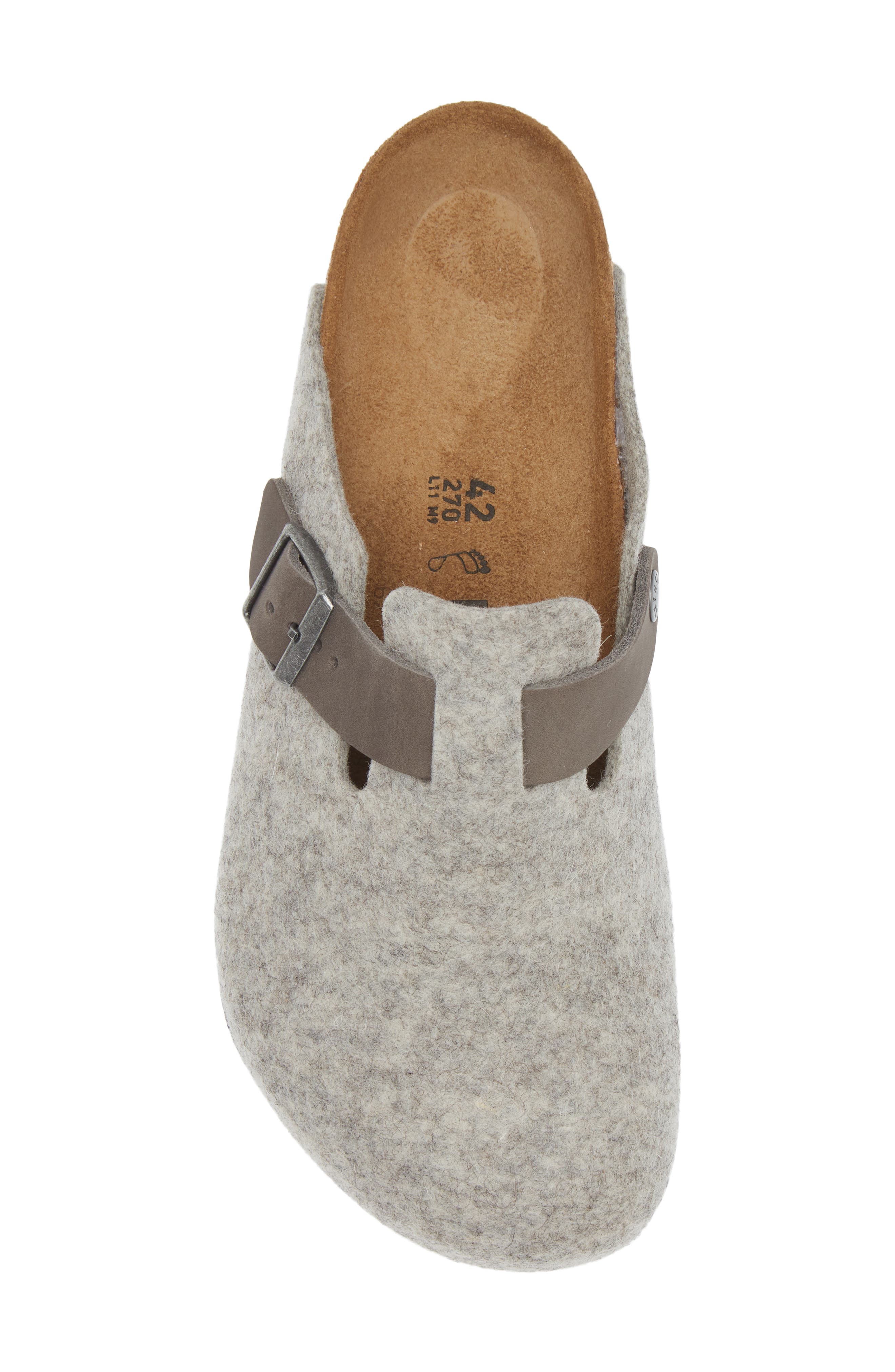 Birkenstock Boston Wool Felt Clog, Alternate, color, 