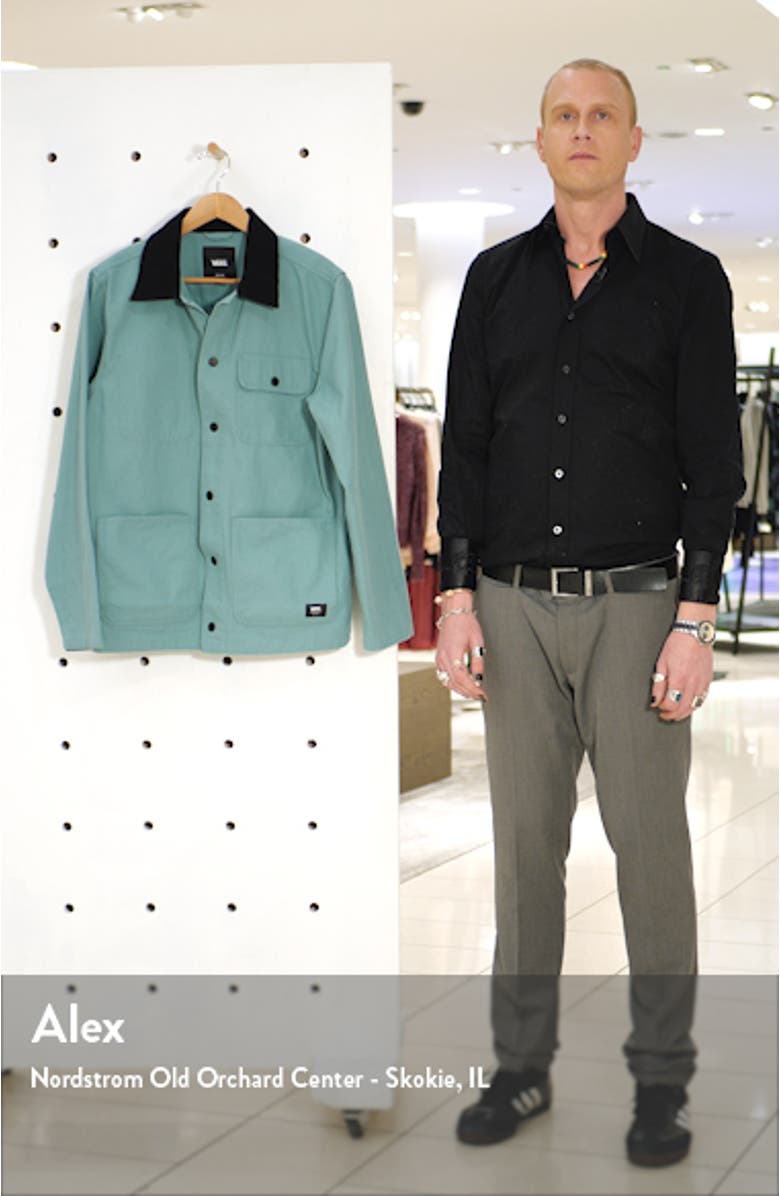 Drill Canvas Chore Coat, sales video thumbnail