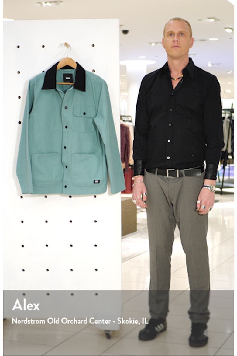 Drill Canvas Chore Coat video