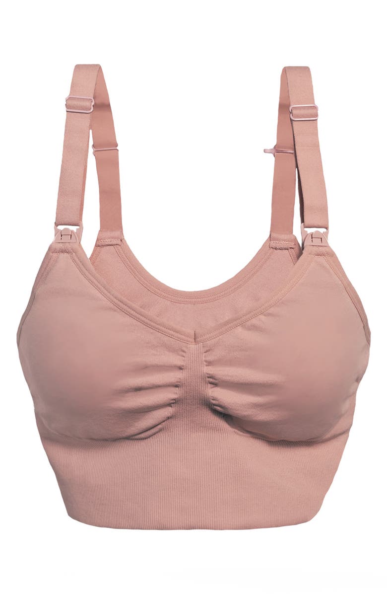 Blush + Bashful Bashful Maternity & Nursing Bra, Alternate, color, Petal