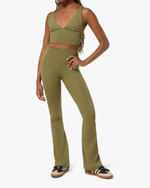 Weworewhat Bootcut Leggings In Olive
