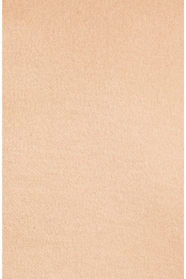 double face walking coat, Alternate, color, CAMEL/ CREAM