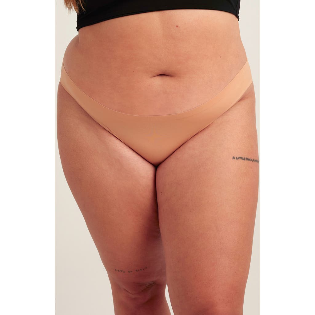Saalt Seamless Bikini In Yellow