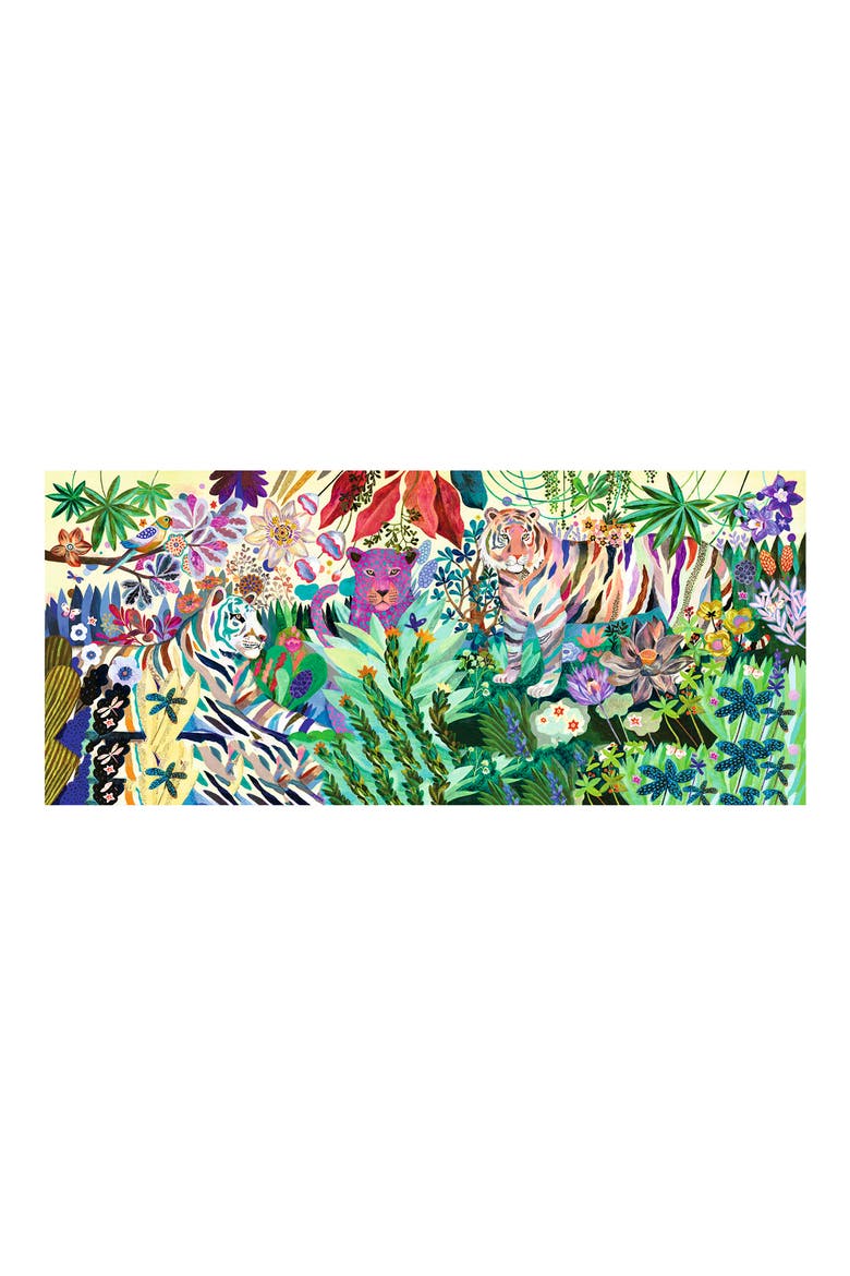 Rainbow Tigers 1000-Piece Gallery Puzzle, Alternate, color, MULTI