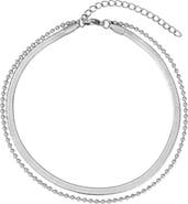 Adornia Double Chain Anklet