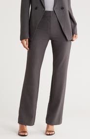 Leith Fitted Straight Leg Pants