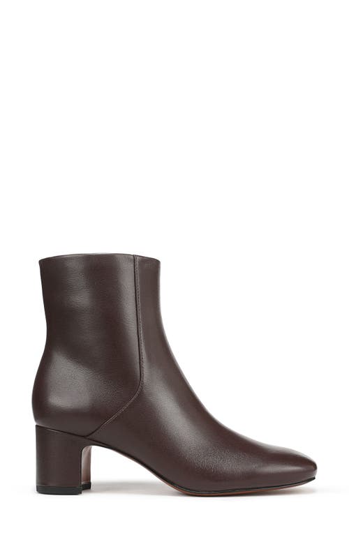 Vince Kellan Block Heel Bootie In Brown