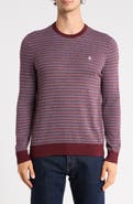 Original Penguin Geometric Jacquard Crewneck Sweater