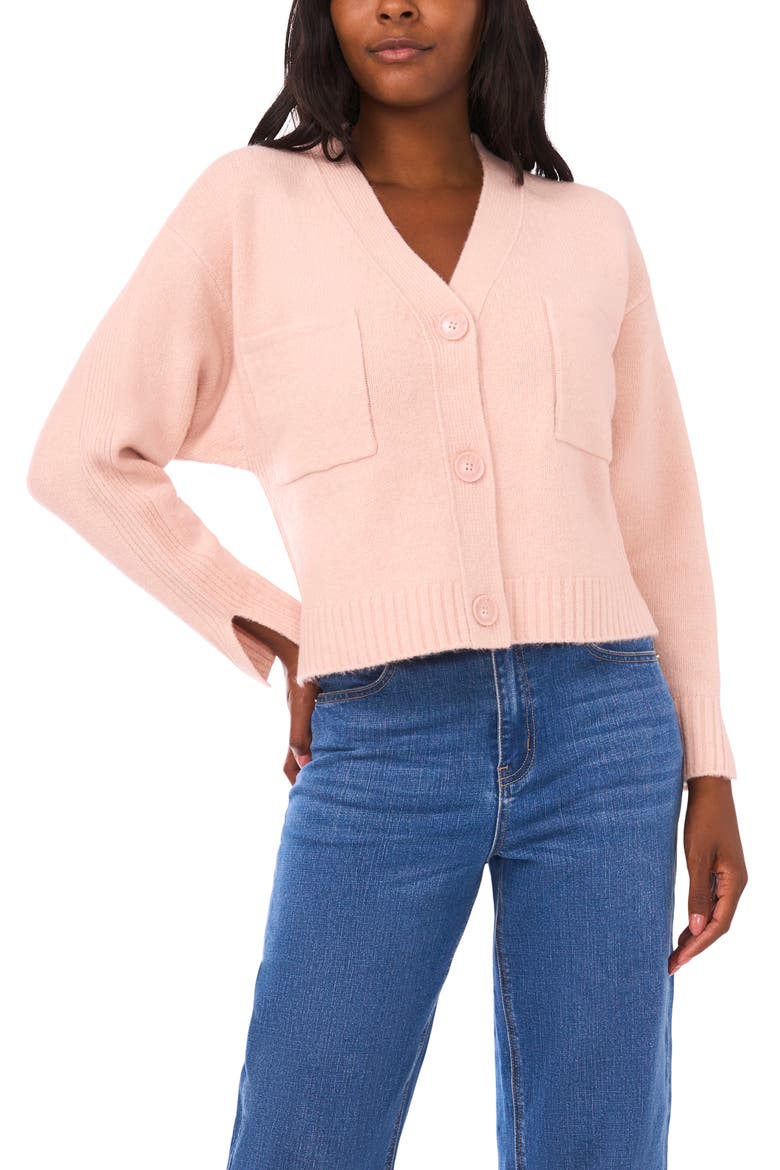 Pocket Cardigan, Main, color, SEPIA ROSE
