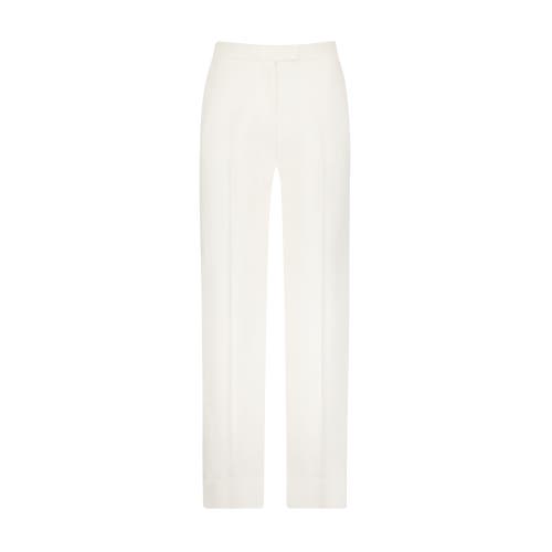 Marina Moscone Slim Trouser In Ivory
