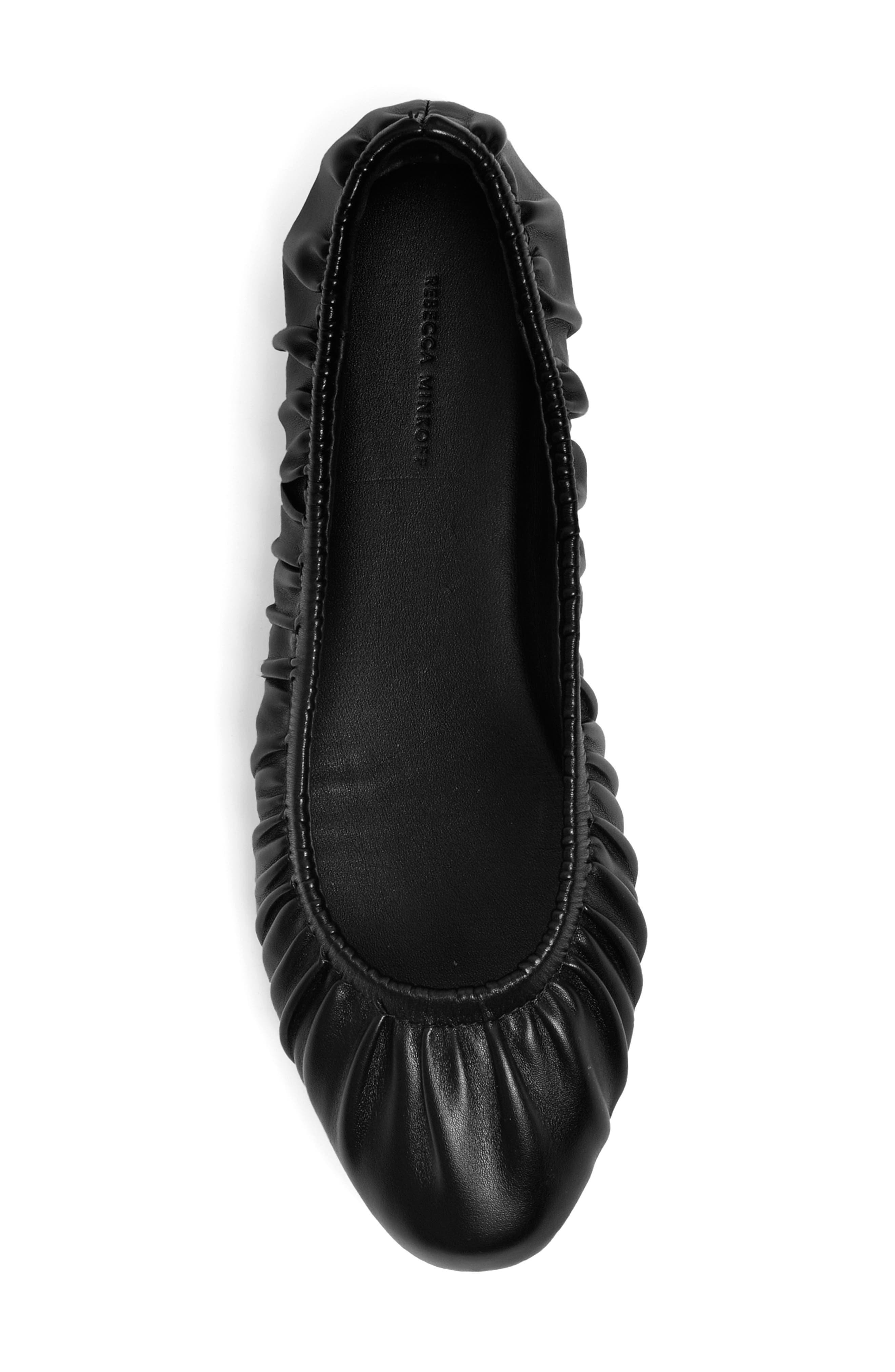 Rebecca Minkoff Ruched Ballet Flat, Alternate, color, 
