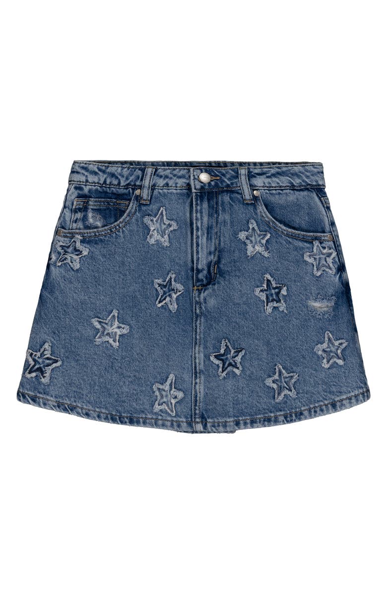 Joe's Jeans Kids' Mina Mini Denim Skort, Main, color,