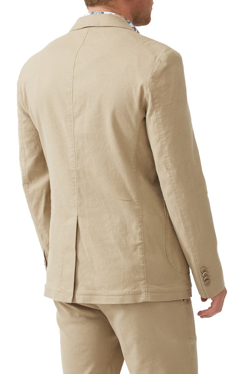 Rodd & Gunn Golden Court Linen & Cotton Sport Coat, Alternate, color, 