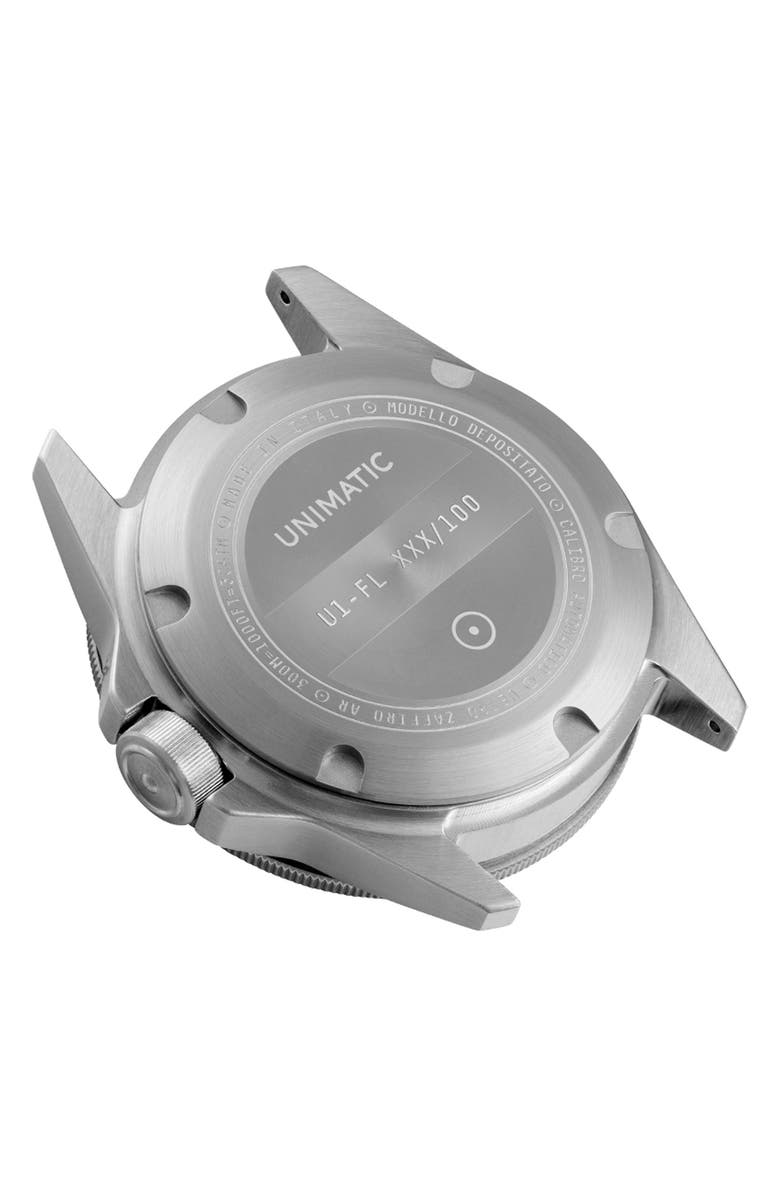 UNIMATIC Modello Uno Automatic Diver NATO Strap Watch, 40mm, Alternate, color, 