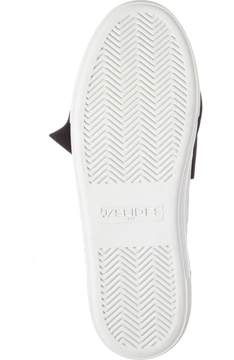 JSlides Beauty Bow Platform Slip-On Sneaker, Alternate, color,