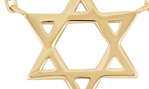 Bony Levy 14k Gold Star Of David Pendant Necklace In Gold
