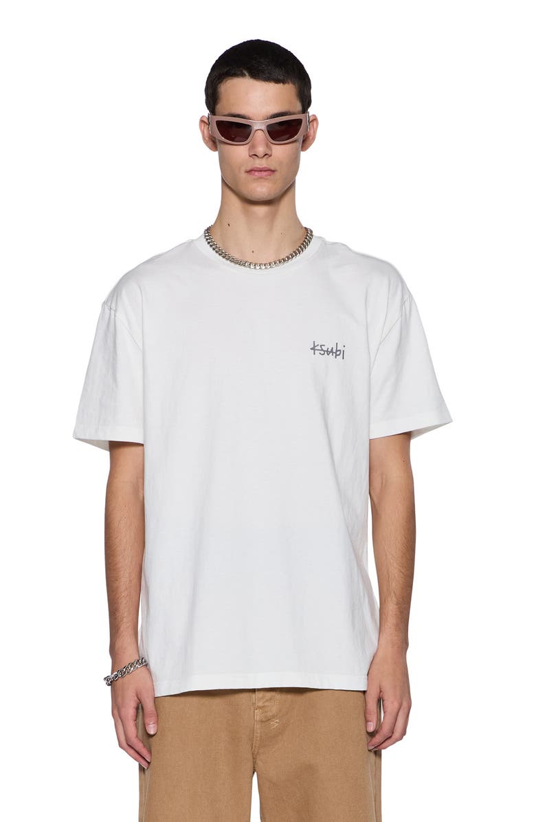 Ksubi All Day Biggie Oversize Graphic T-Shirt, Alternate, color, Off White